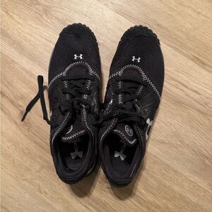 Under Armour Black and Gray Sneakers